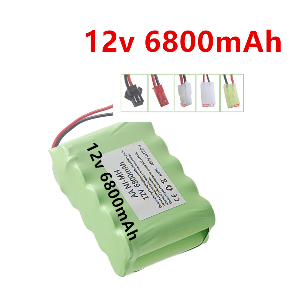 Rc Hobby Tank - 12v 6800mAh NI-MH şarj edilebilir pil
