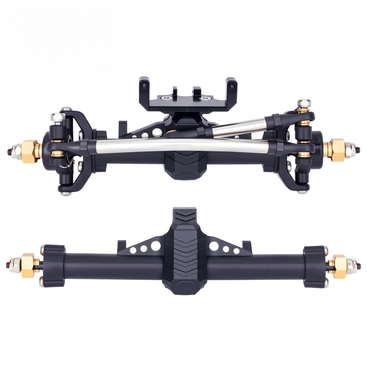 Rc Hobby Products - Plastik SCX24 Ön Arka Aks Seti,