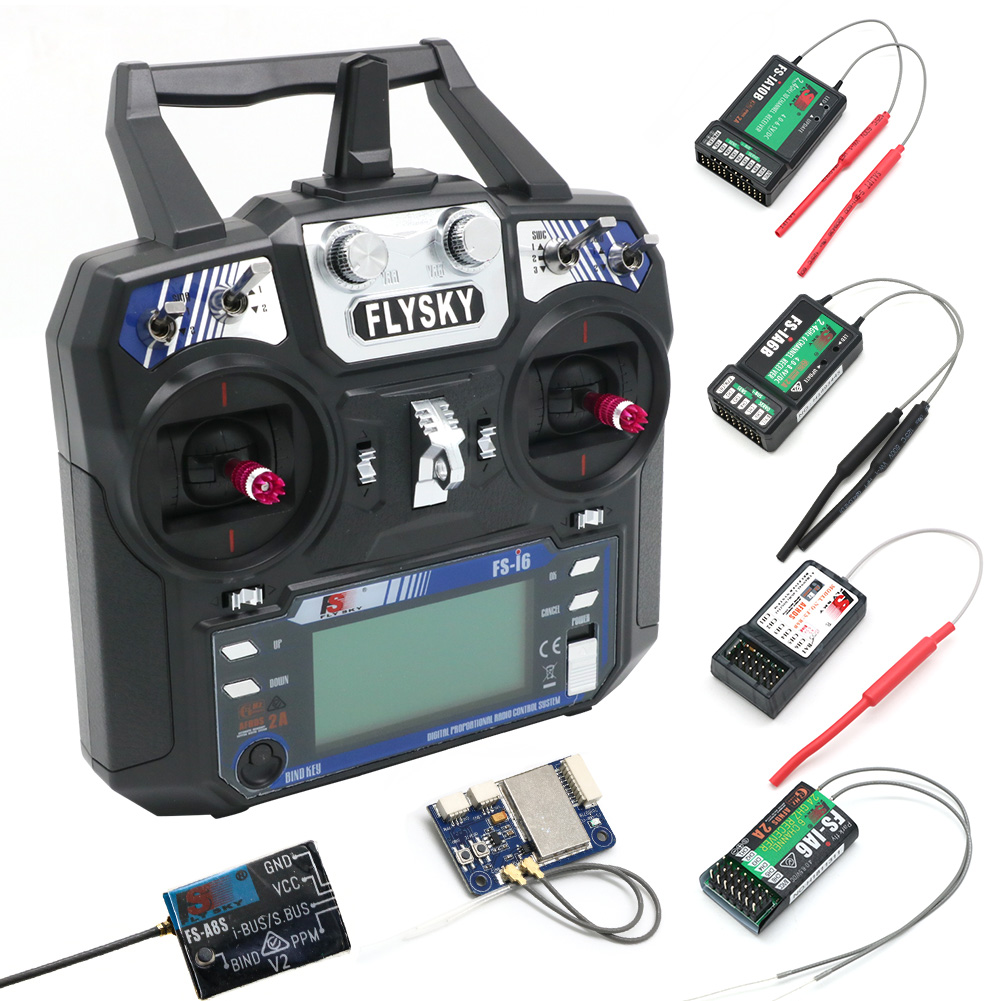 Radio Transmitter 6Ch - FLYSKY FS-i6 I6 Verici 2.4G 6CH