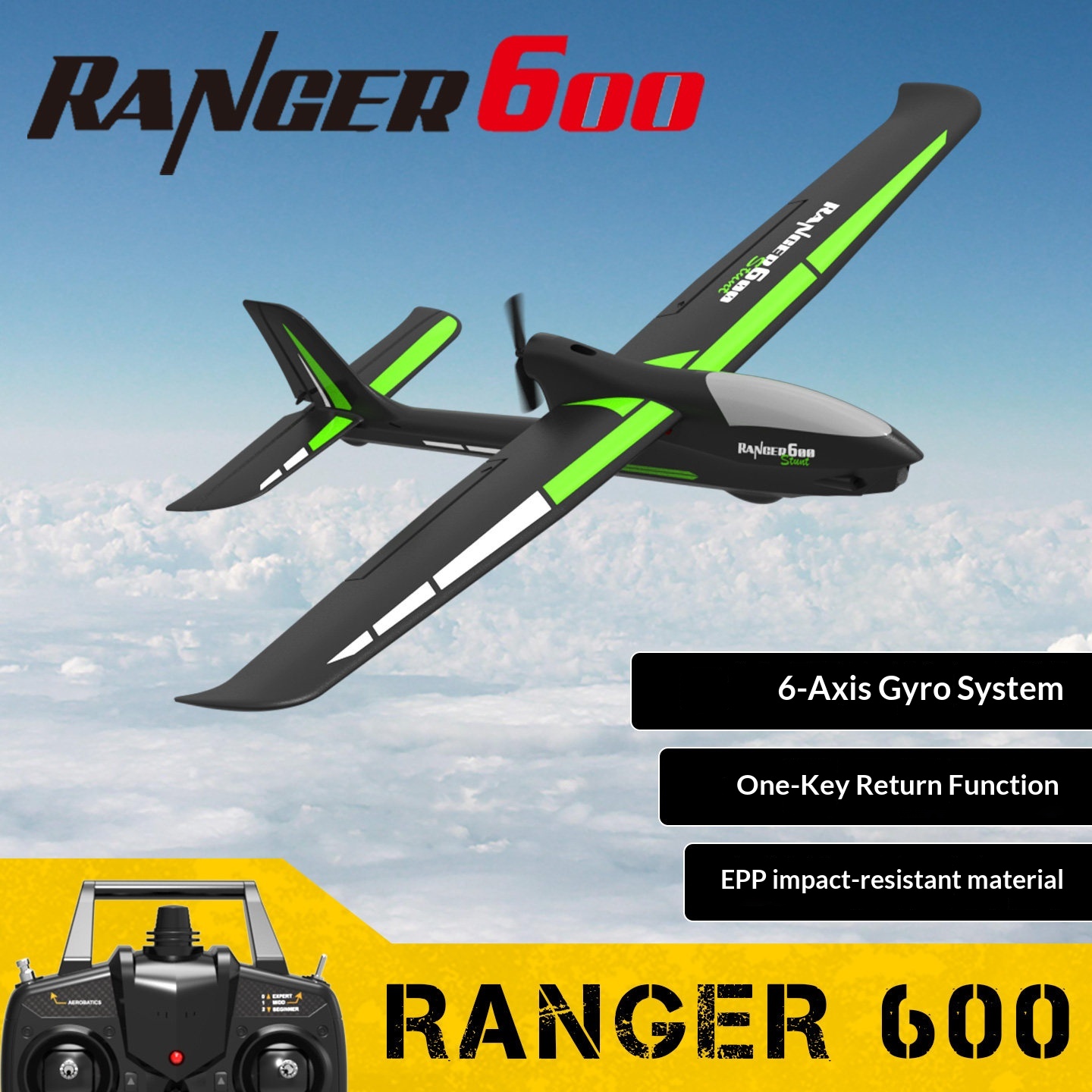 Rc Glider Foam Wing - Oulansi Rc Uçak Sabit Kanatlı Sörf