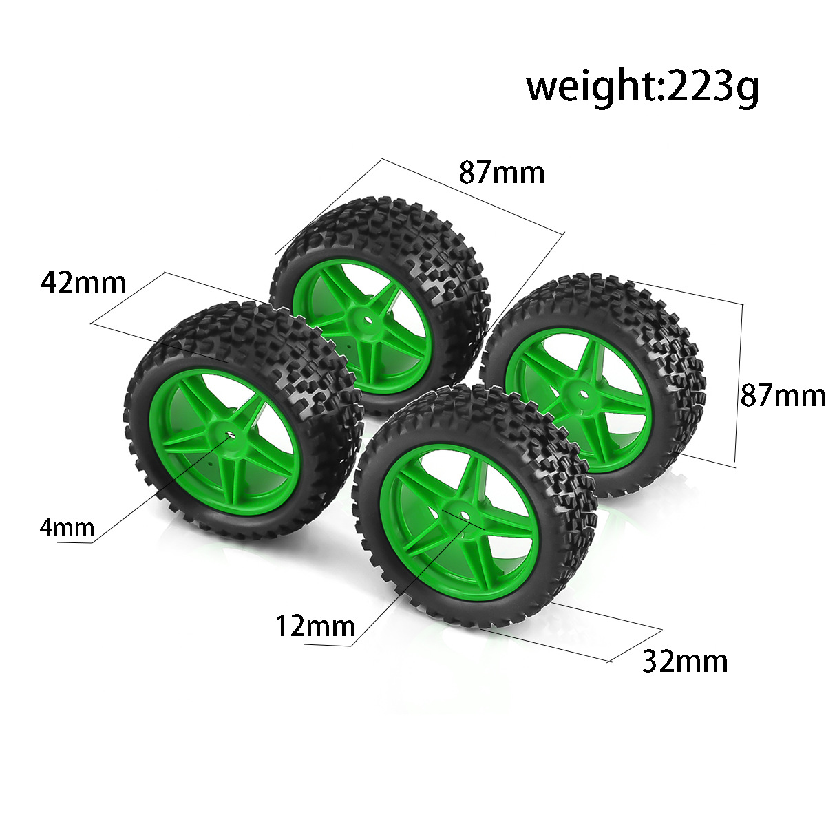 1/10 RC Arazi Lastikleri ve Ja - Rc Tire Foam Insert incelemesi ve fiyatı
