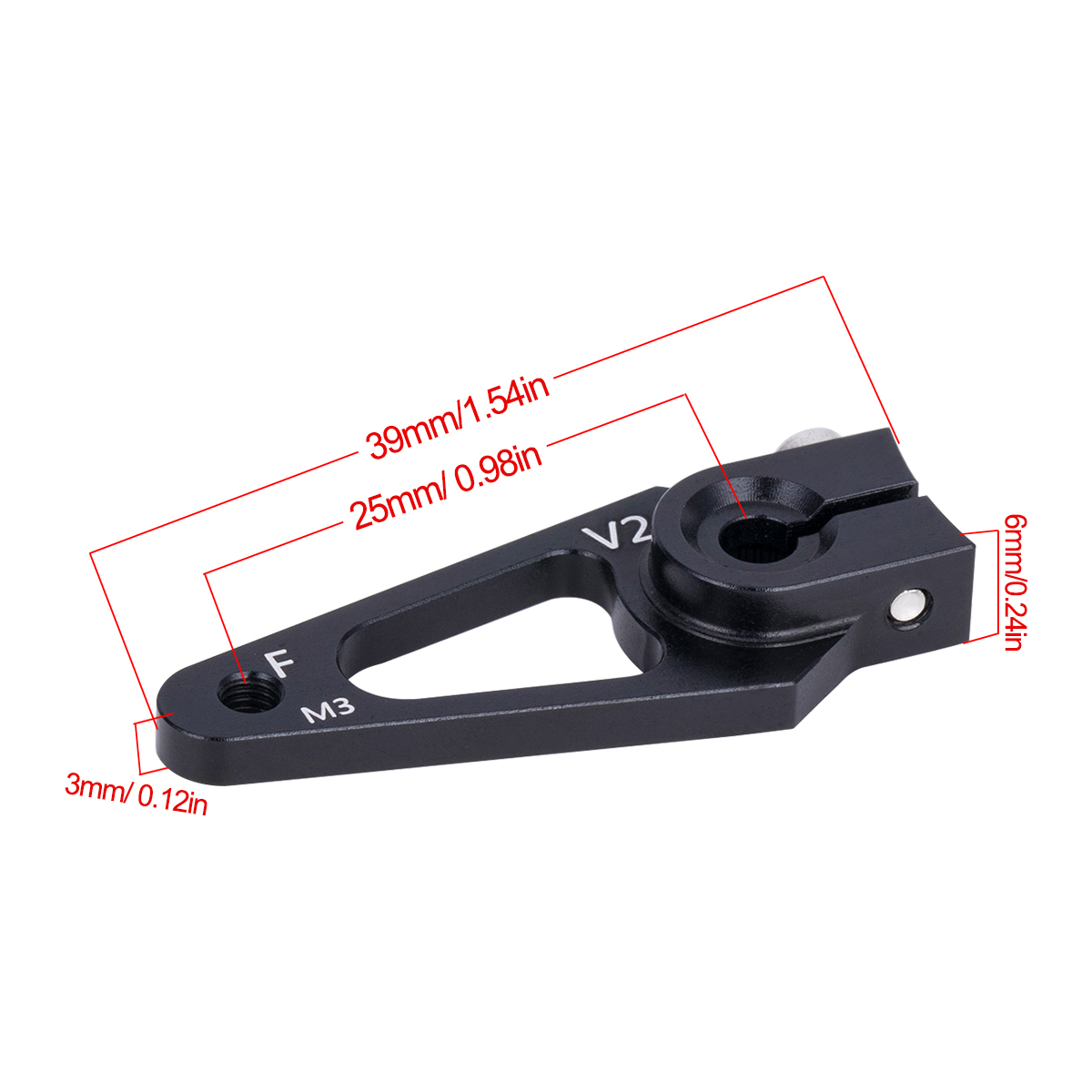 7075 Alüminyum 25T Servo Kolu  - Rc Hobby Products incelemesi ve fiyatı