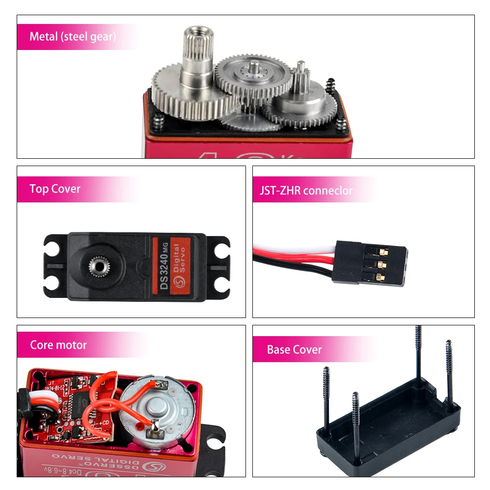40 KG Dsservo DS3240 Büyük Tor - Rc Hobby Products incelemesi ve fiyatı