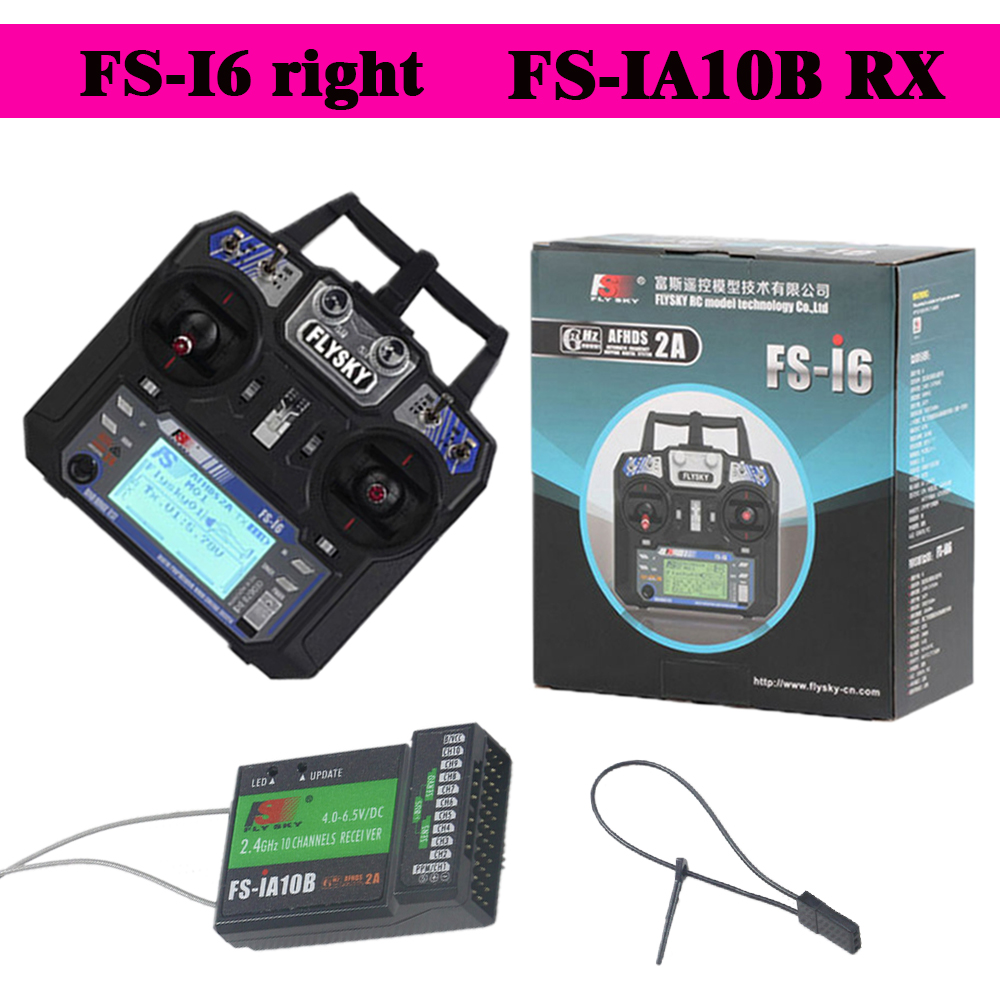 Flysky FS-i6 2.4G 6CH AFHDS Ra - Radio Transmitter 6Ch incelemesi ve fiyatı