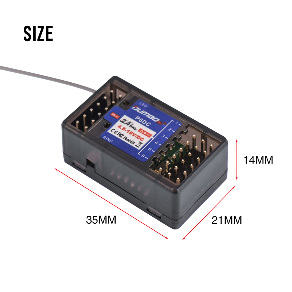 DUMBORC X6P 6CH 2.4G RC Radyo  - Radio Transmitter 6Ch incelemesi ve fiyatı
