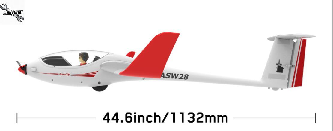 RC ASW28 ASW-28 2540mm Kanat A - Rc Glider Foam Wing incelemesi ve fiyatı