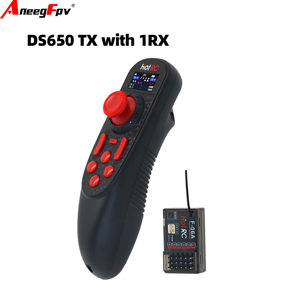 HOTRC Hot RC DS-650 DS 650 6 K - Radio Transmitter 6Ch incelemesi ve fiyatı