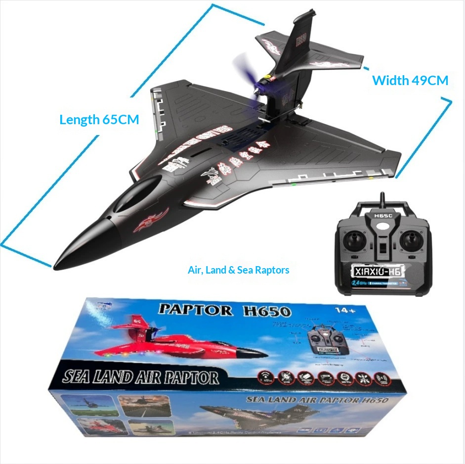 6CH RC Uçak H650 Raptor Fırças - Rc Glider Foam Wing incelemesi ve fiyatı