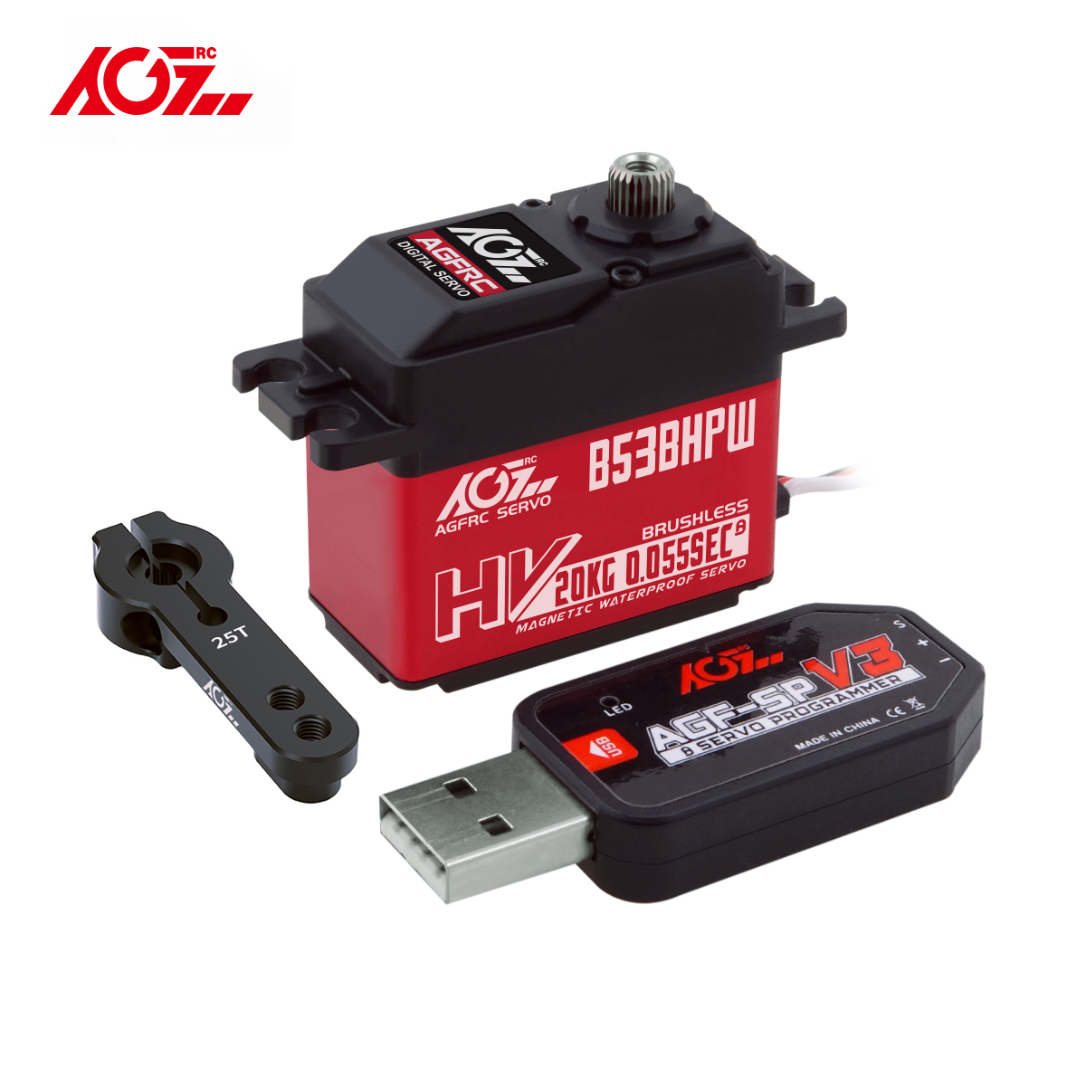 AGFRC Servo B53BHPW HV Süper H - Rc Hobby Products incelemesi ve fiyatı