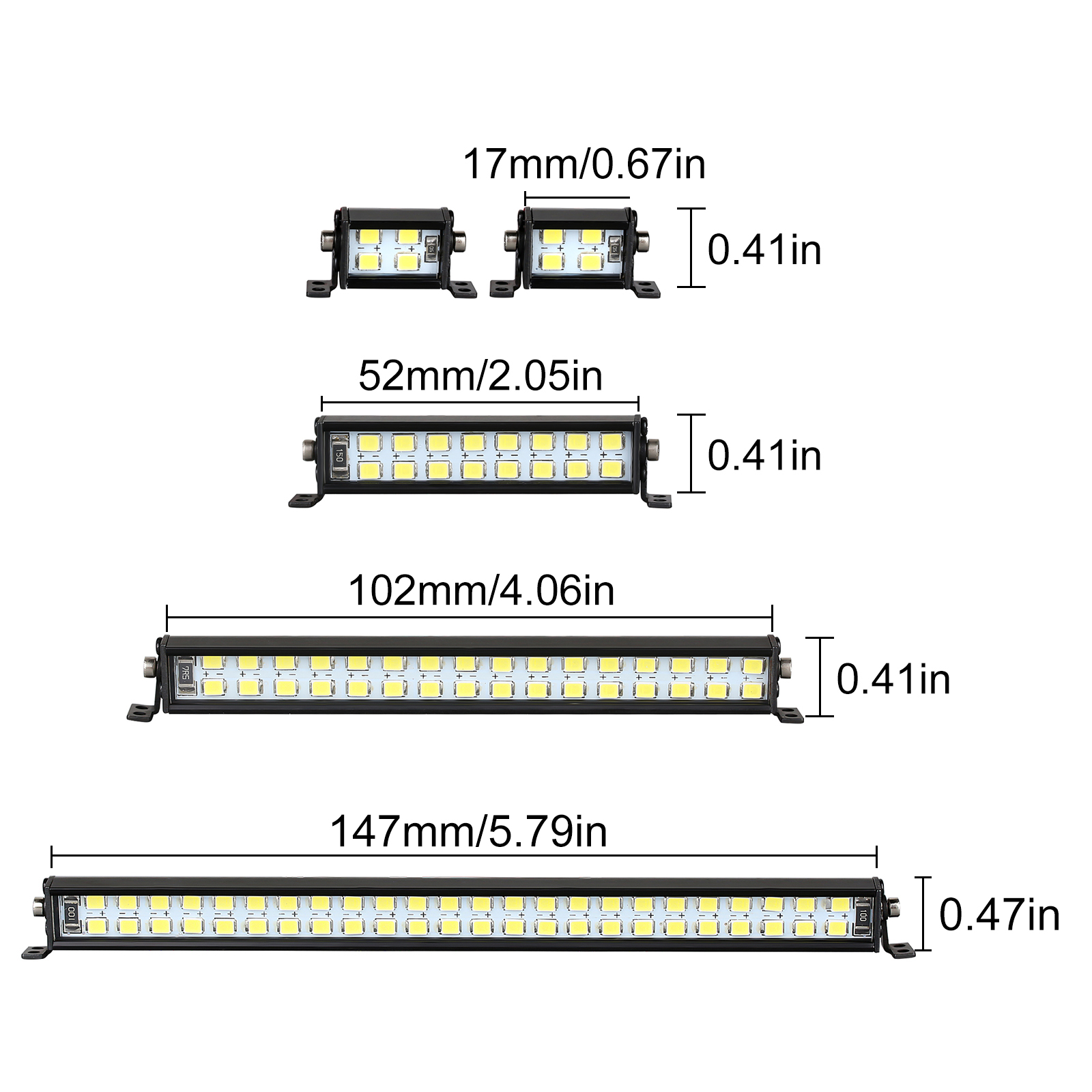 INJORA Parlak Işık Çubuğu 17/5 - Rc Tire Foam Insert incelemesi ve fiyatı
