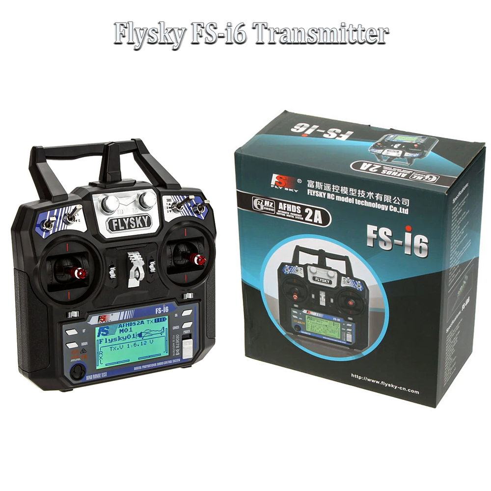 FLYSKY FS-i6 I6 2.4G 6CH AFHDS - Radio Transmitter 6Ch incelemesi ve fiyatı