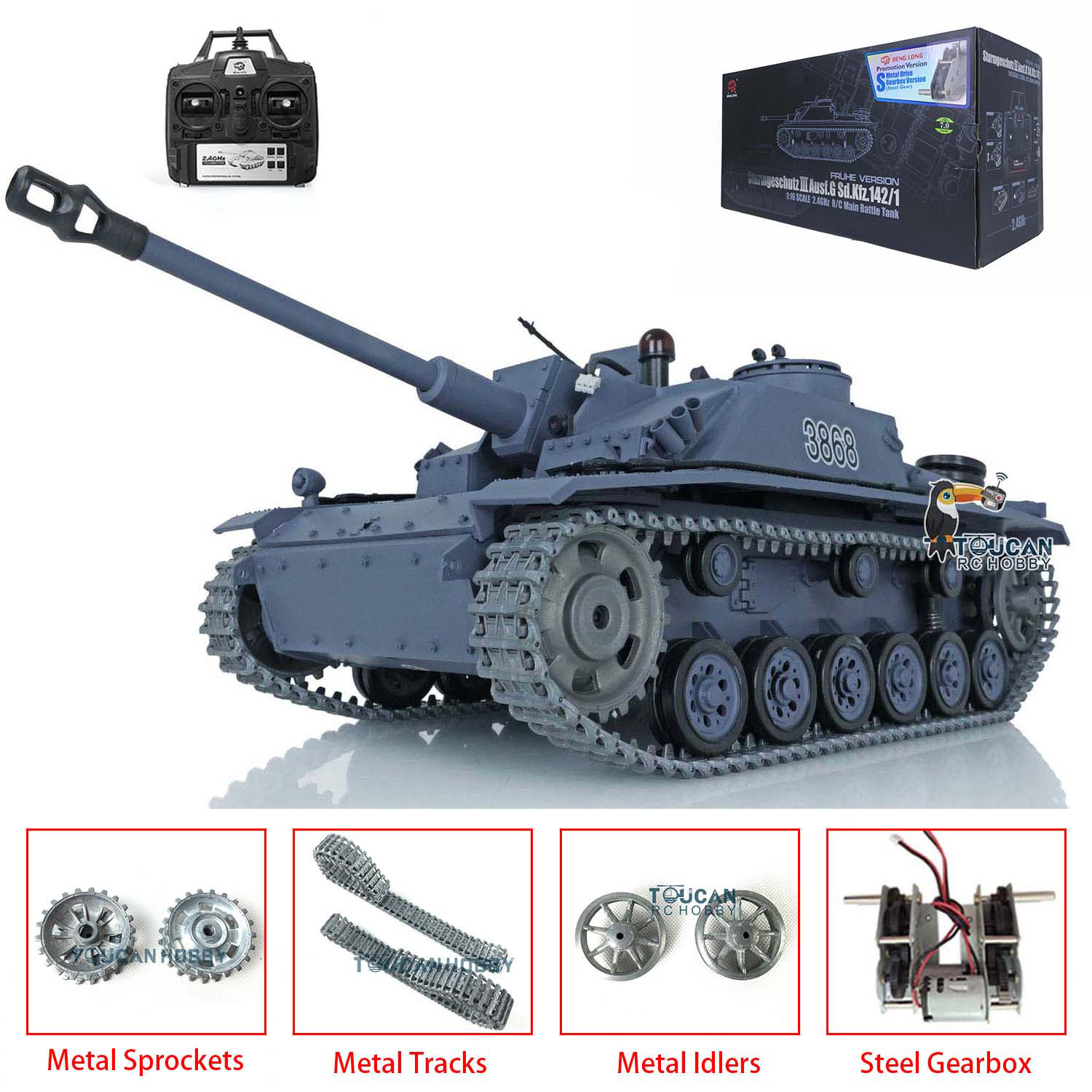 ABD Menşei Heng Long 1/16 Ölçe - Rc Hobby Tank incelemesi ve fiyatı