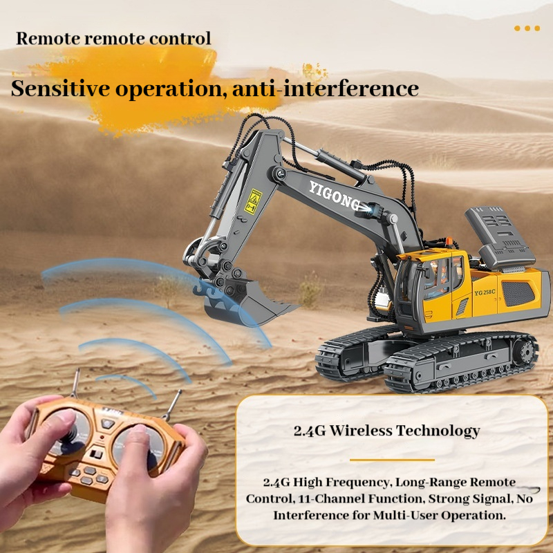 YIGONG Alaşım Uzaktan Kumandal - Rc Excavator Hydraulic incelemesi ve fiyatı
