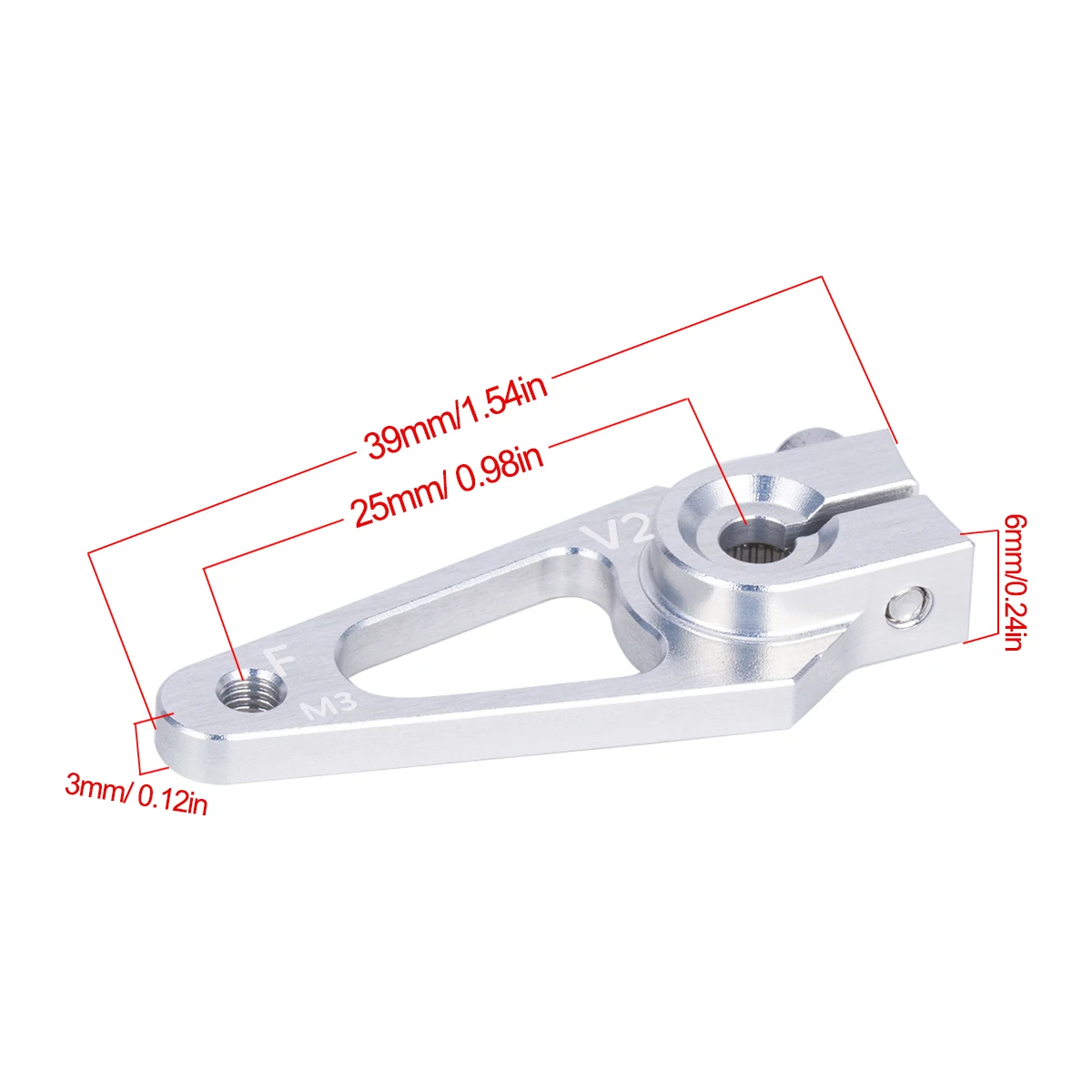 39mm M3 7075 Alüminyum 25T Ser - Rc Hobby Products incelemesi ve fiyatı