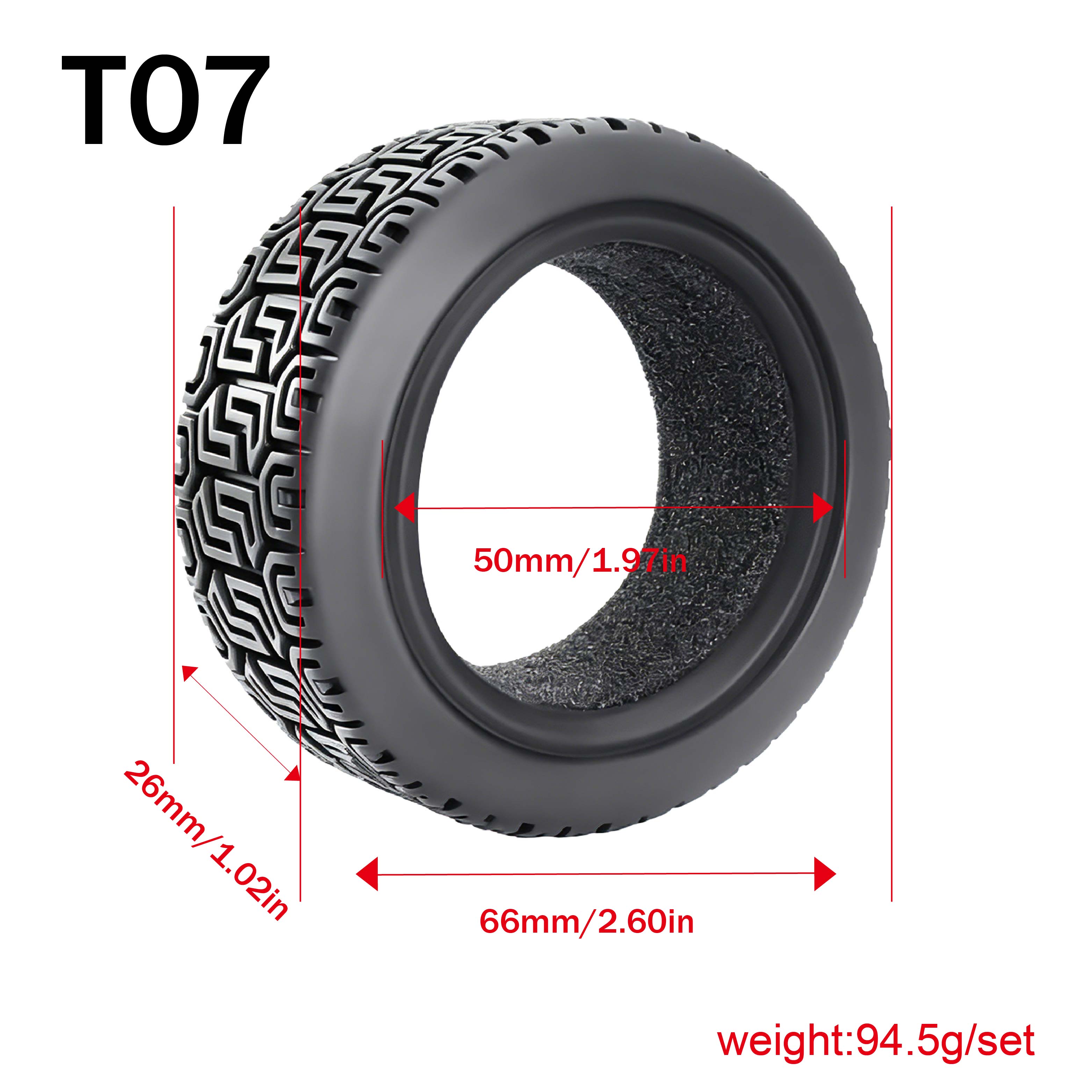 1:10 Yol Yarış Lastikleri Tami - Rc Tire Foam Insert incelemesi ve fiyatı