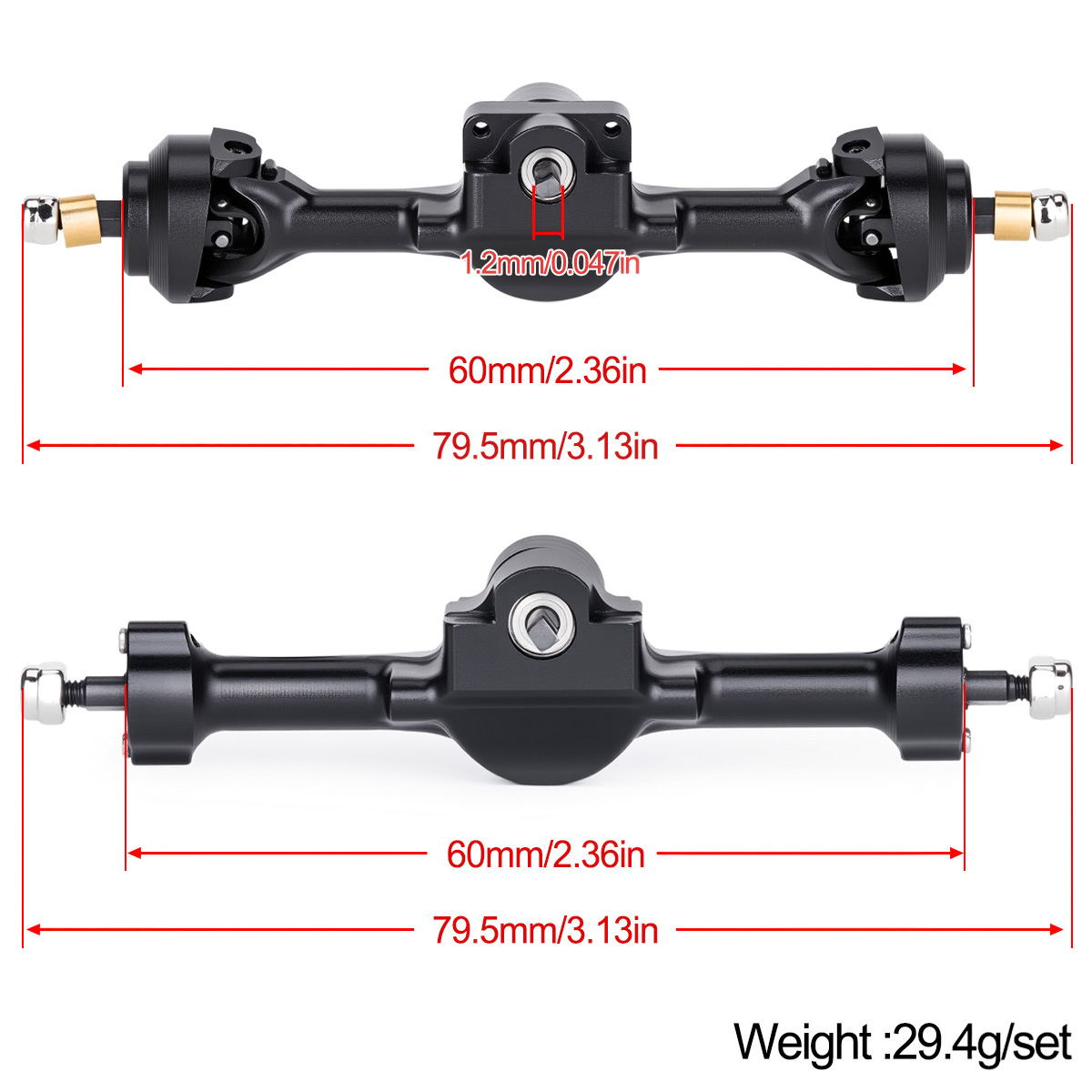 Alüminyum Alaşımlı Komple Ön v - Rc Hobby Products incelemesi ve fiyatı