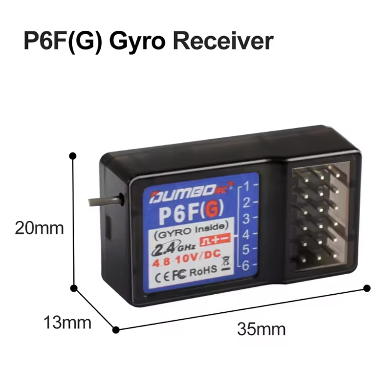 DUMBORC P6F/P6FG/P6DC/P6DCG 2. - Radio Transmitter 6Ch incelemesi ve fiyatı
