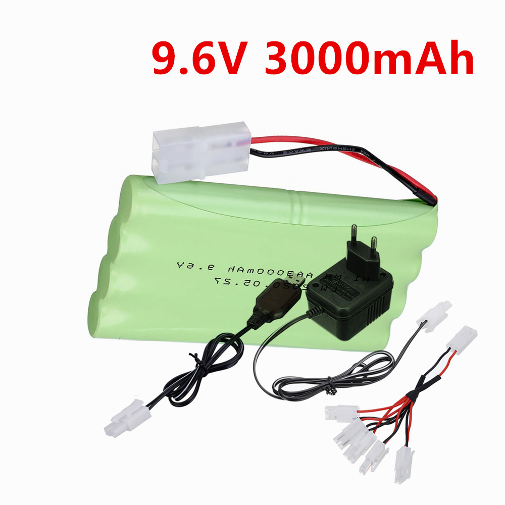 9.6V 3000mah NiMH Pil veya RC  - Rc Hobby Tank incelemesi ve fiyatı